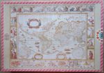 Image of the puzzle 3000, Educa, Map of the World, by Willem Blaeu, Incomplete, Picture of the box