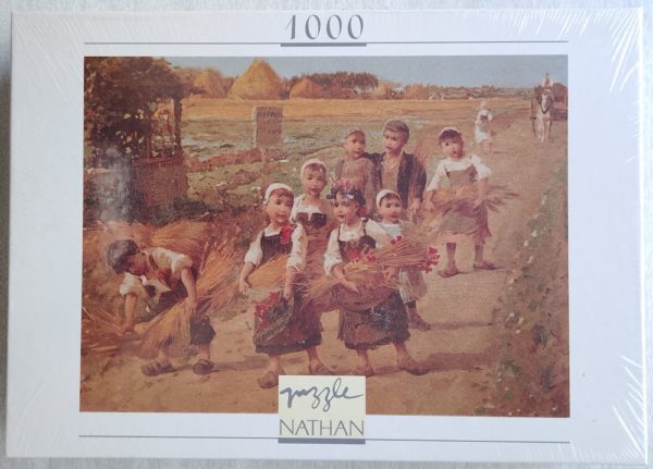 Image of the puzzle 1000, Nathan, The Harvesters, Unknown, Factory Sealed, Picture of the box