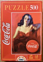 Image of the puzzle 500, Educa, Coca Cola, Complete, Pictuer of the box