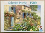 Image of the puzzle 1500, Schmidt, Country House, by Peter Motz, Complete, Picture of the box