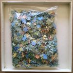 Image of the puzzle 1000, Nathan, Summer in the Meadows, by Christian Lamotte, Complete, Picture of the bag