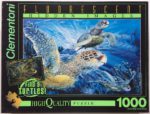 Image of the puzzle 1000, Clementoni, Sea Turtles, Sealed Bag, Picture of the box