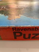 Image of the puzzle 5000, Ravensburger, Tarasp Castle, Engadin, by M. Schneiders, Sealed Bag, Detail of the box