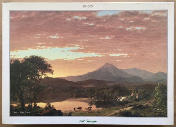 Image of the puzzle 1500, Beverly, Mt. Ktaadn, by Frederic Edwin Church, Sealed Bag, Picture of the box