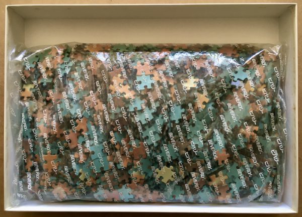 Image of the puzzle 1500, Beverly, Mt. Ktaadn, by Frederic Edwin Church, Sealed Bag, Picture of the bag