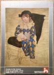 Image of the puzzle 1000, Nathan, Paul as Harlequin, by Pablo Picasso, Complete, Picture of the box