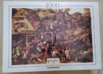 Image of the puzzle 4000, Nathan, Dutch Proverbs, by Pieter Brueghel the Younger, Factory Sealed