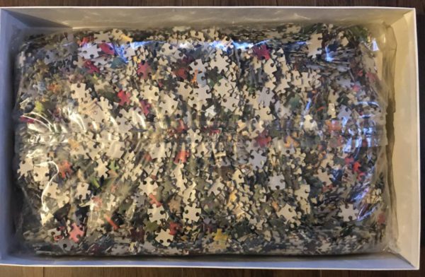 Image of the puzzle 6000, Clementoni, Magnolia Garden, Sealed Bag, Picture of the bag