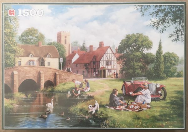 Image of the puzzle 1500, Jumbo, A Lazy Sunday, by Kevin Walsh, Factory Sealed