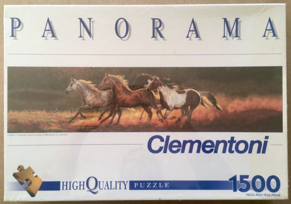 Image of the puzzle 1000, Clementoni, Gold Dust, by Chris Cummings, Factory Sealed