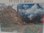 Image of the puzzle 4000, Educa, English Cottage, Factory Sealed
