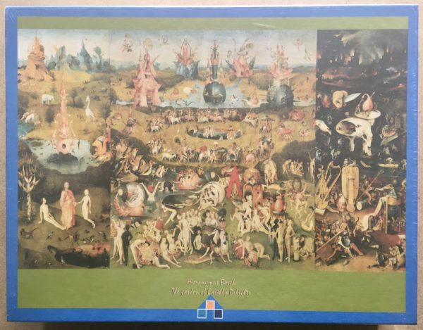 Image of the puzzle 1000, Impronte Edizioni, The Garden of Earthly Delights, by Bosch, Factory Sealed