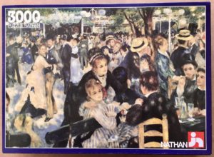 Image of the puzzle 3000, Clementoni, Bal du Moulin de la Galette, by Renoir, Sealed Bag, Picture of the box