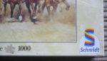Image of the puzzle 1000, Schmidt, The Magnificent Seven, by Renato Casaro, Factory Sealed, Detail of the box