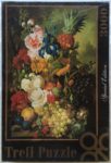 Image of the puzzle 3000, Trefl, A Rich Still Life of Summer Flowers, by Jan van Os, Factory Sealed, Picture of the box