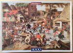 Image of the puzzle 4000, Waddingtons, Feast Day, by Pieter Brueghel the Younger, Sealed Bag, Picture of the box