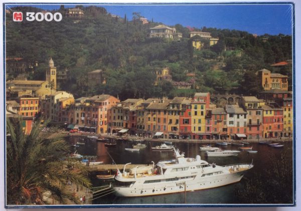 Image of the puzzle 3000, Jumbo, Portofino, Italy, Factory Sealed, Picture of the box