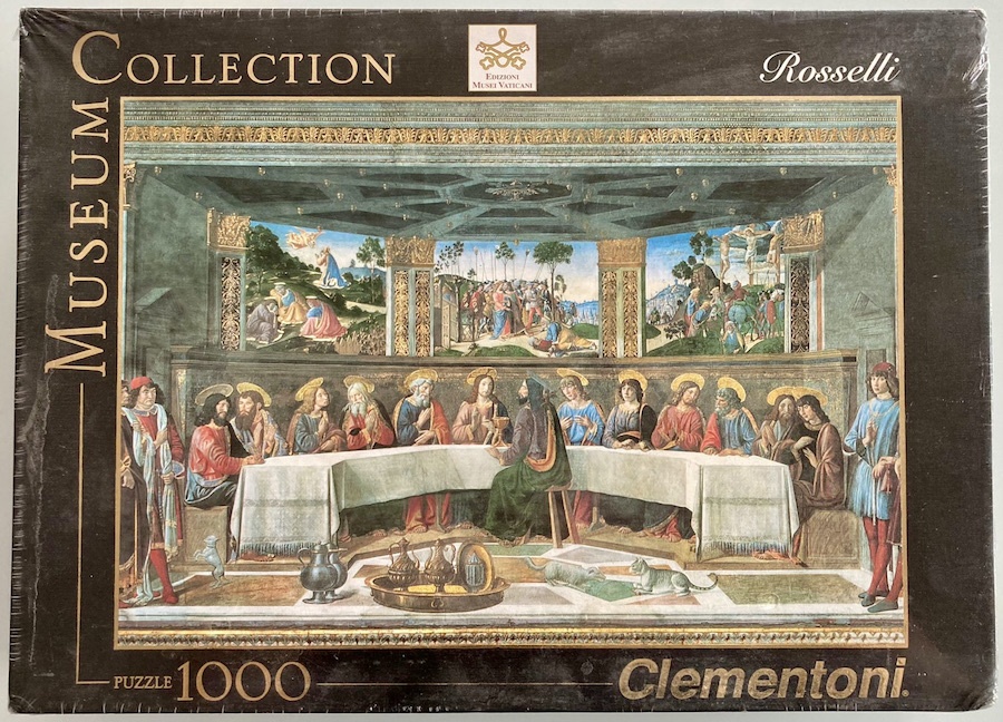 1000, Clementoni, The Last Supper, Cosimo Rosselli - Rare Puzzles