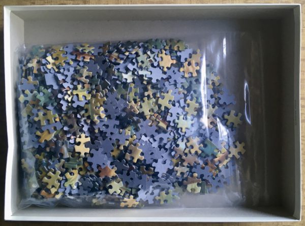 Image of the puzzle 1000, Schmidt, Horse Lovers, by Brent Flory, Complete, Picture of the bag