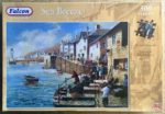 Image of the puzzle 500, Falcon, At the Quayside, by Gordon Lees, Complete, Picture of the box
