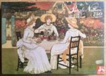 Image of the puzzle 750, Nathan, Little Girls at Tea, by Evans, Complete, Picture of the box