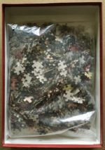 Image of the puzzle 1000, Ricrodi, Skull Warrior, by José del Nido, Sealed Bag, Picture of the bag