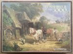 Image of the puzzle 3000, Arrow, Done for the Day, by Meadows, Factory Sealed