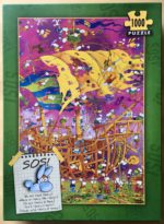 Image of the puzzle 1000, Heye, SOS! Where is Henry the Rabbit?, by Guillermo Mordillo, Complete, Picture of the box