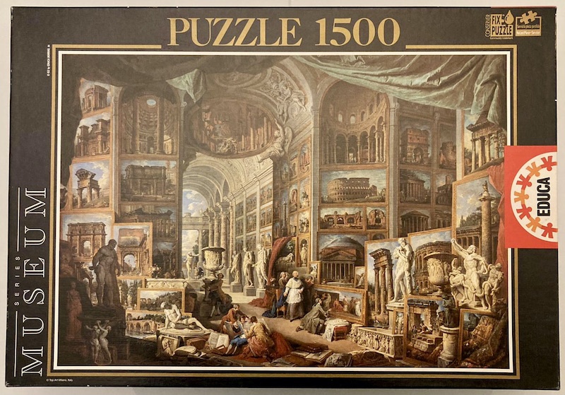 Se infla Soleado Frase 1500, Educa, Roma Antica, Giovanni Panini - Rare Puzzles