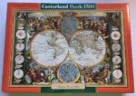 Image of the puzzle 1500, Castorland, Antique World Map, Factory Sealed, Listed by Olga, Picture of the box
