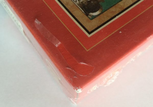 Image of the puzzle 1500, Castorland, Antique World Map, Factory Sealed, Listed by Olga, Detail of the corner