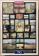 Image of the puzzle 750, Waddingtons, The Gardens of Monet, by Claude Monet, Sealed Bag, Picture of the box