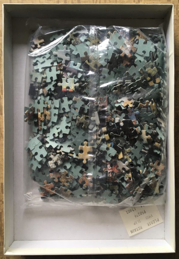 Image of the puzzle 750, Waddingtons, The Gardens of Monet, by Claude Monet, Sealed Bag, Picture of the bag