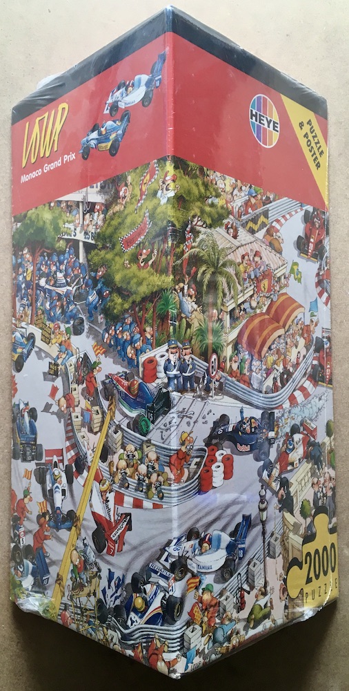 Jeux et Jouets - Puzzle Grand Prix de Monaco F1 à 26,90 €TTC