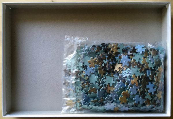 Image of the puzzle 500, Jumbo, Bringing in the Hay, by Gerald Broom, Complete, Picture of the bag