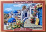 Image of the puzzle 2000, Castorland, Spring in Santorini, Complete, Picture of the box