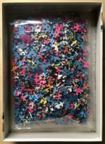 Image of the puzzle 1000, Ravensburger, Tattoo Art, by Ed Hardy, Complete, Picture of the bag