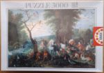Image of the puzzle 3000, Educa, Noahs Ark, by Jan Brueghel the Younger, Factory Sealed, Picture of the box