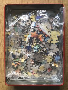 Image of the puzzle 500, Forme, Vespa, Sealed Bag, Picture of the bag