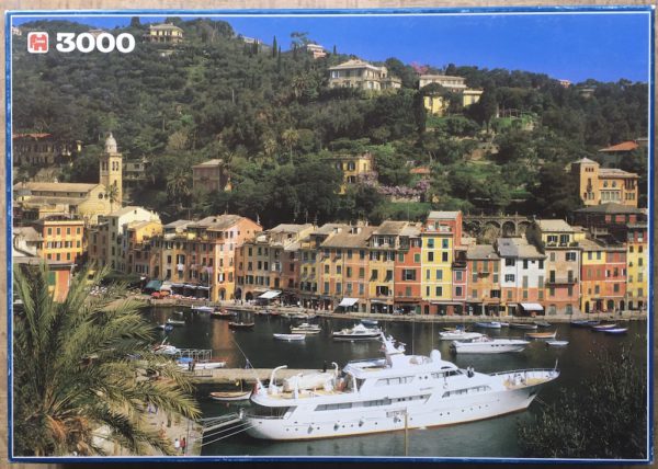 Image of the puzzle 3000, Jumbo, Portofino, Italy, Sealed Bag, Picture of the box