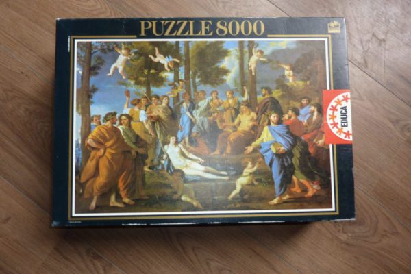 8000 Educa Le Parnasse Nicolas Poussin Rare Puzzles