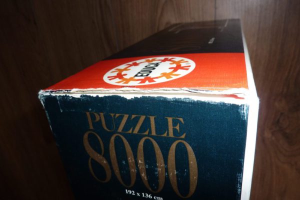 Image of the puzzle 8000, Educa, Le Parnasse, by Nicolas Poussin, Sealed Bag, Picture of the corner