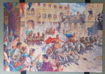 Image of the puzzle 1500, Philmar, The Chariot Race, by J. E. McConnell, Complete, Picture of the puzzle