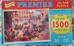Image of the puzzle 1500, Philmar, The Chariot Race, by J. E. McConnell, Complete, Picture of the box