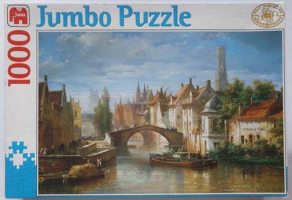 Image of the puzzle 1000, Jumbo, Brugge, Belgium, Factory Sealed, Picture of the box