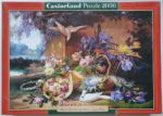 Image of the puzzle 2000, Castorland, Elegant Still Life with Flowers, by Eugene Bidau, Factory Sealed
