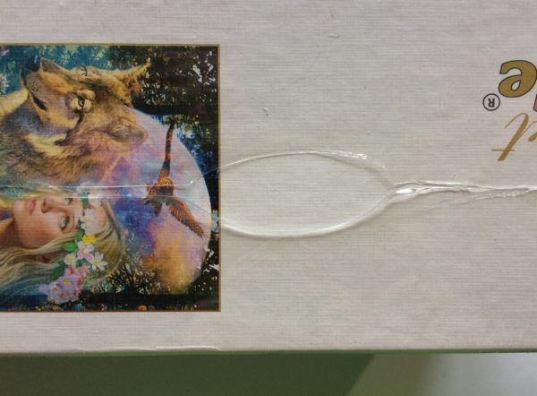 Image of the puzzle 3000, Step, Forest Friends, Unknown Artist, Factory Sealed, Detail of the box