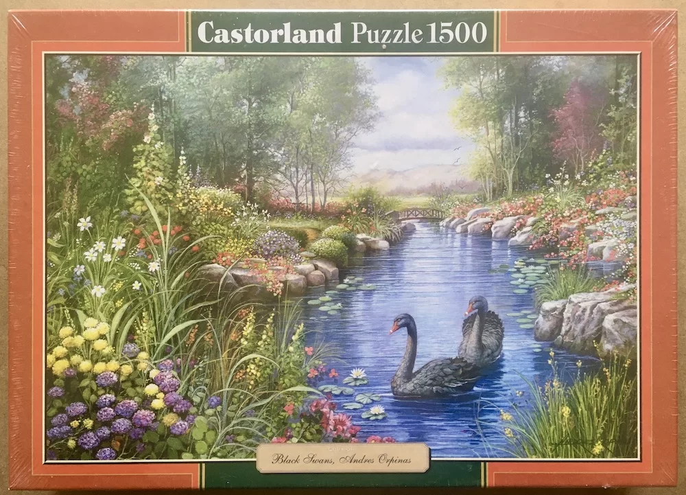 Castorland CastC-151042-2 Black SwansAndres Orpinas Puzzle 1500