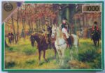 Image of the puzzle 1000, Falcon, Napoleon and General Davout, by Raymond Desvarreux, Factory Sealed, Picture of the box