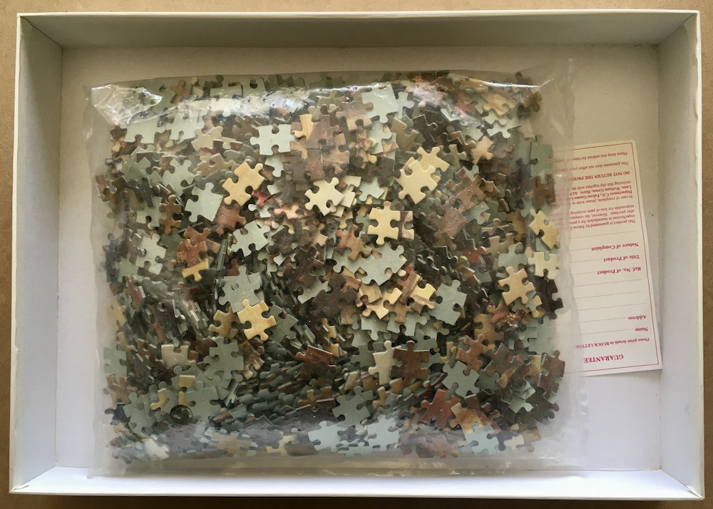 1500, Falcon, Wellington at the Inn of Waterloo Village Rare Puzzles